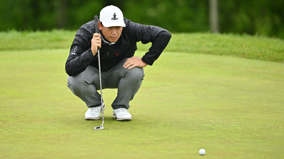 Golfer Rico Hoey